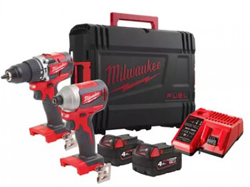 Набір з двох інструментів акумуляторних безщіткових M18 CBLPP2A-402C MILWAUKEE-4933464536