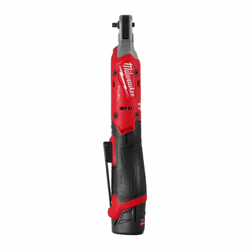 Гайковерт-трещітка кутовий компактний акумуляторний безщітковий 1/4'' MILWAUKEE, M12 FIR14G2-252B, 61Нм (зарядний пристрій С12,-4933498934