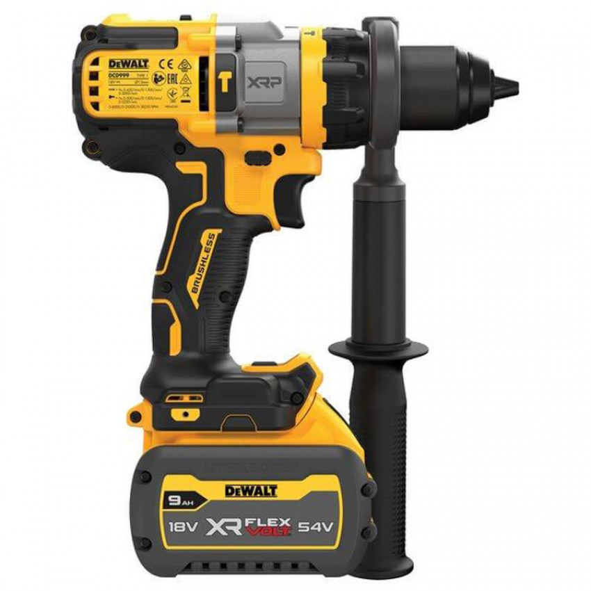 Дриль-шуруповерт акумуляторний безщітковий ударний DeWALT DCD999X1-DCD999X1