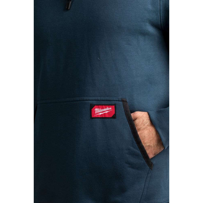 Толстовка WHMW MILWAUKEE, з капюшоном, синя, розмір S-4932493126