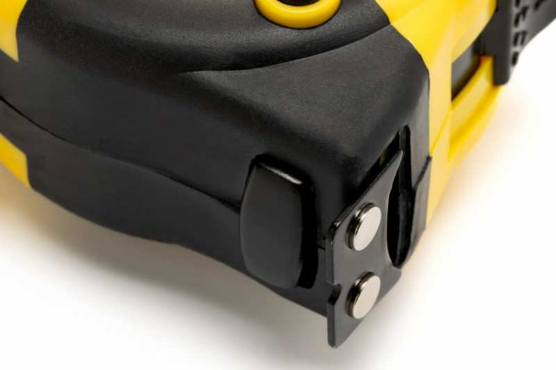 Рулетка з магнітами MASTERTOOL 5 м 25 мм нейлонове покриття 64-5025-64-5025