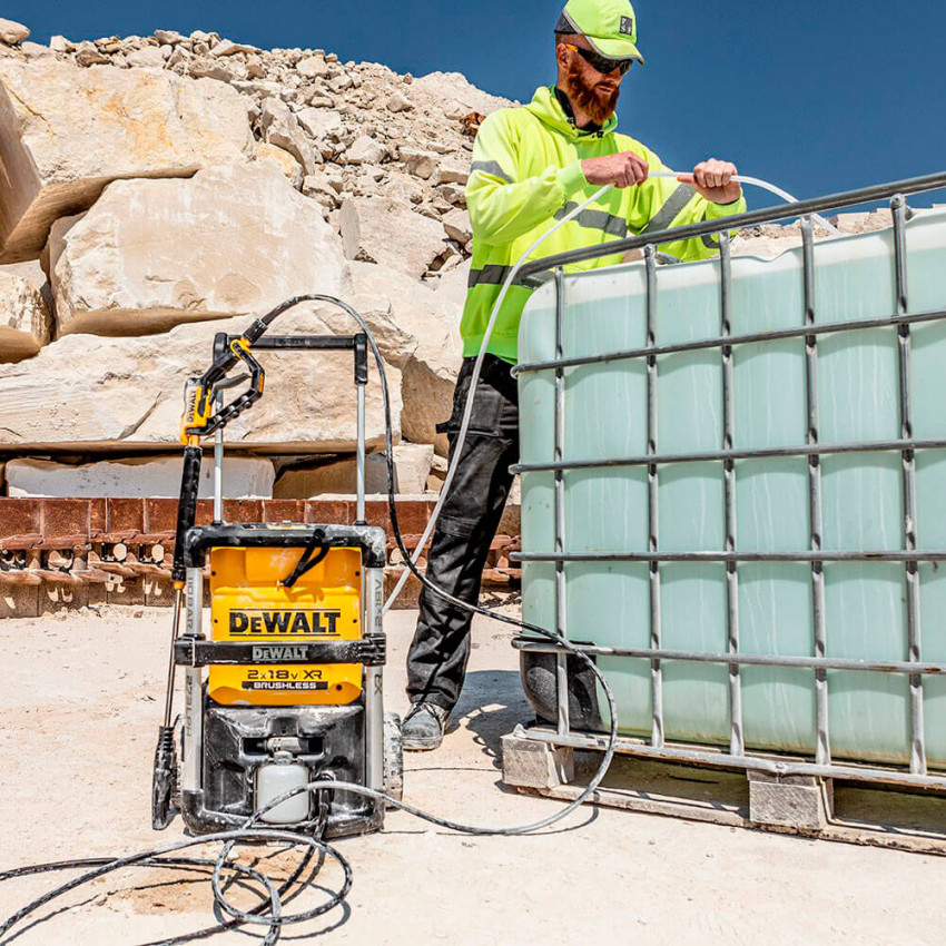 Мийка високого тиску акумуляторна безщіткова DeWALT DCMPW1600N-DCMPW1600N