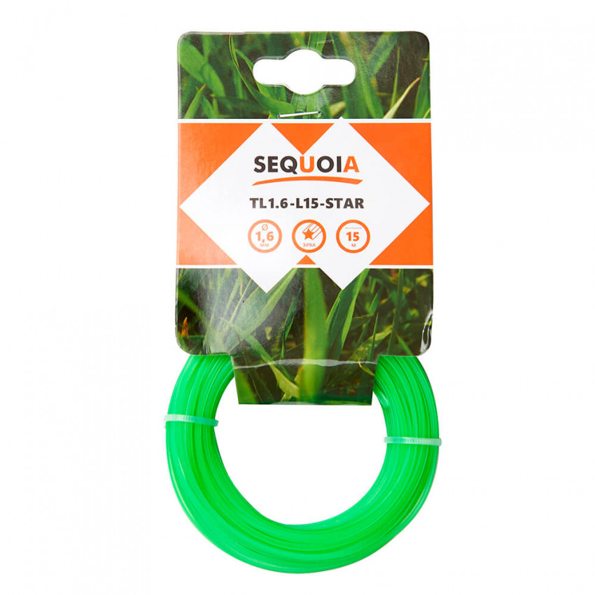 Косильна жилка SEQUOIA TL1.6-L15-Star-TL1.6-L15-Star