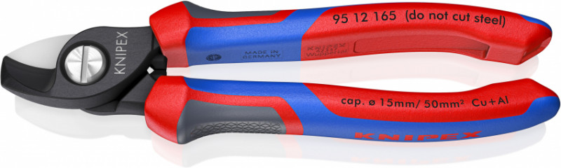 Ножиці для різки кабелів KNIPEX 95 12 165 SB-95 12 165 SB