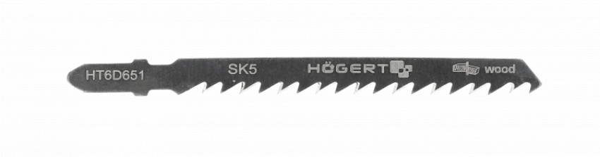 Полотно для електролобзика по дереву (уп/5 шт) HOEGERT 100 HT6D651-HT6D651
