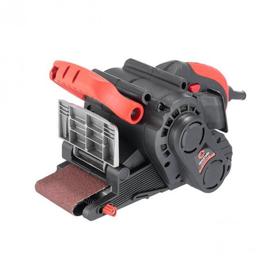 Шліфмашина стрічкова 800 Вт, 120-260 м/хв. 76*457 мм INTERTOOL WT-0529-WT-0529