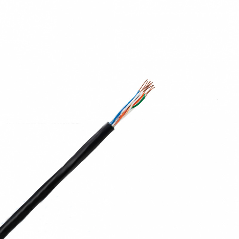 Кабель мережевий Одескабель КГПП-ВП (100) 4*2*0,48 (U/UTP-cat.5Е-SL patch AWG26) 100 м. (7933129)-