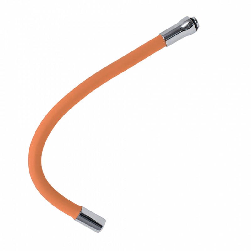 Вилив (гусак) 3/4" для кухні силіконовий помаранчевий AQUATICA (XH-5242) (9793513)-9793513