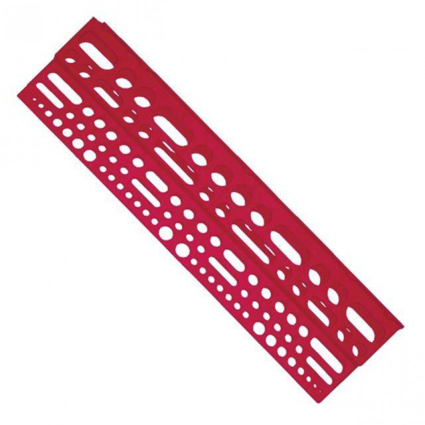 Полиця пластмасова з отворами для інструменту 610*150*45мм INTERTOOL BX-0001-BX-0001