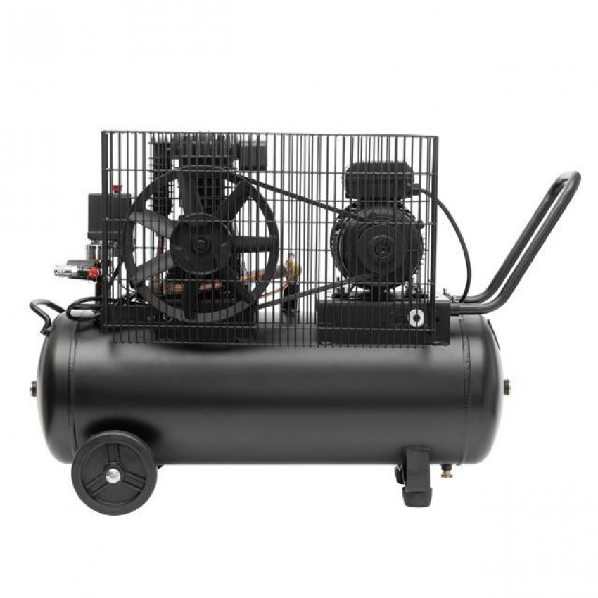 Компресор 50л, 1.8 кВт, 220 В, 10 aтм, 250 л/хв. INTERTOOL PT-0011-PT-0011