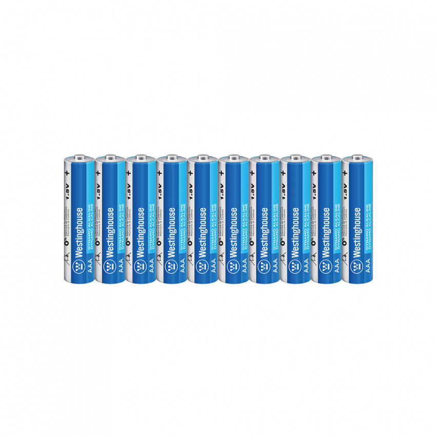 Лужна батарейка Westinghouse Dynamo Alkaline AAA/LR03 10шт/уп shrink-LR03-SP10