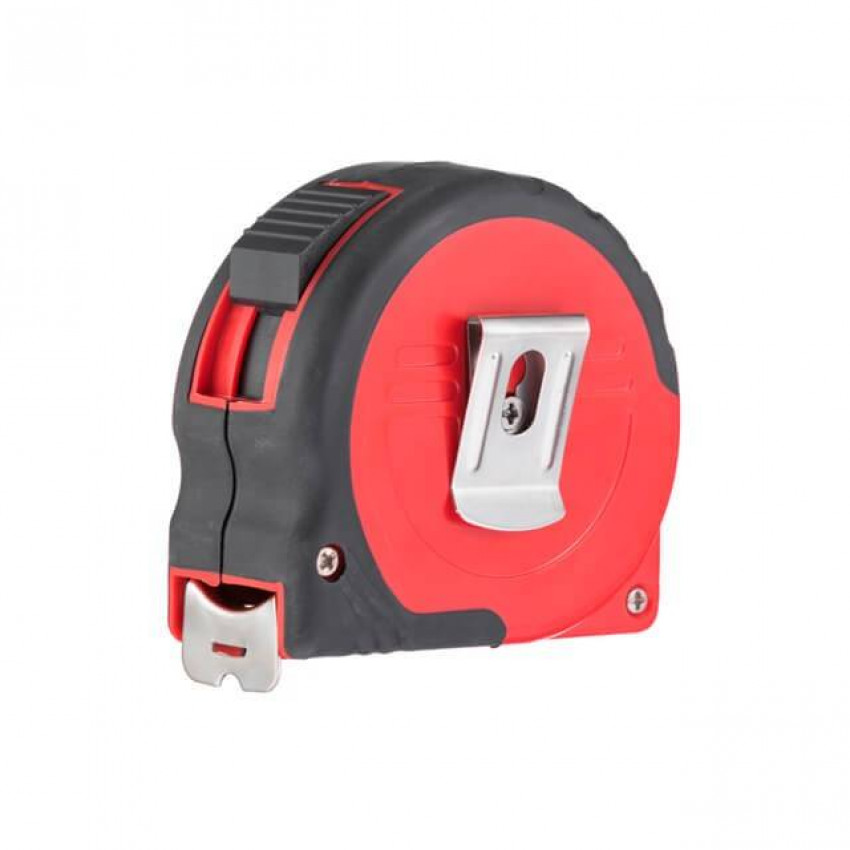 Рулетка з фіксатором 10 м * 25 мм INTERTOOL MT-0410-MT-0410