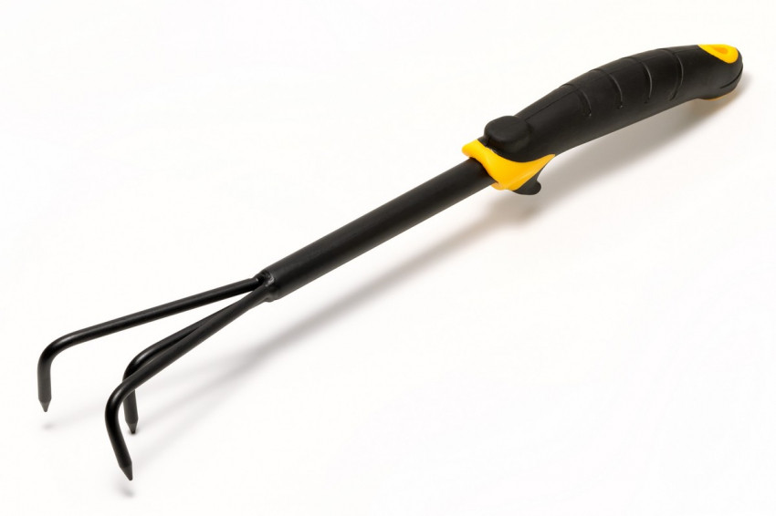 Розрихлювач садовий MASTERTOOL з пластиковою ручкою і TPR покриттям 385х60 мм 14-6173-14-6173