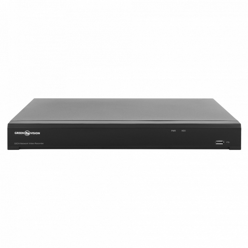 IP відеореєстратор 32-канальний 12MP NVR GreenVision GV-N-I018/32 12MP (V2)-