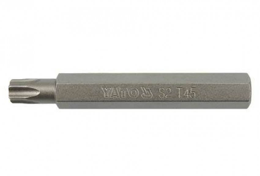 Викрутка насадка YATO "Torx" T25, l=75мм S2 [10/100]-YT-0405