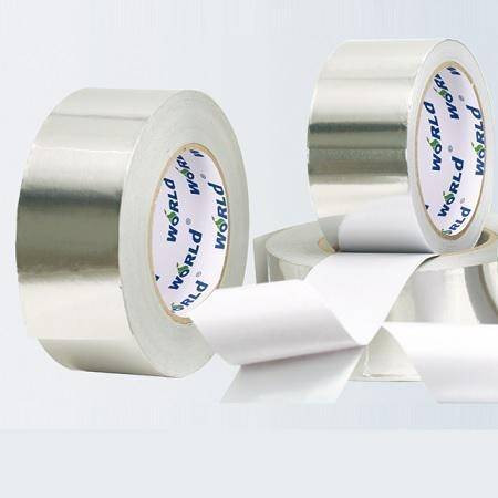 СКОТЧ АЛЮМІНІЄВИЙ (ФОЛЬГОВАНИЙ) 45мк*50мм*50м-MH-0953 (36шт)