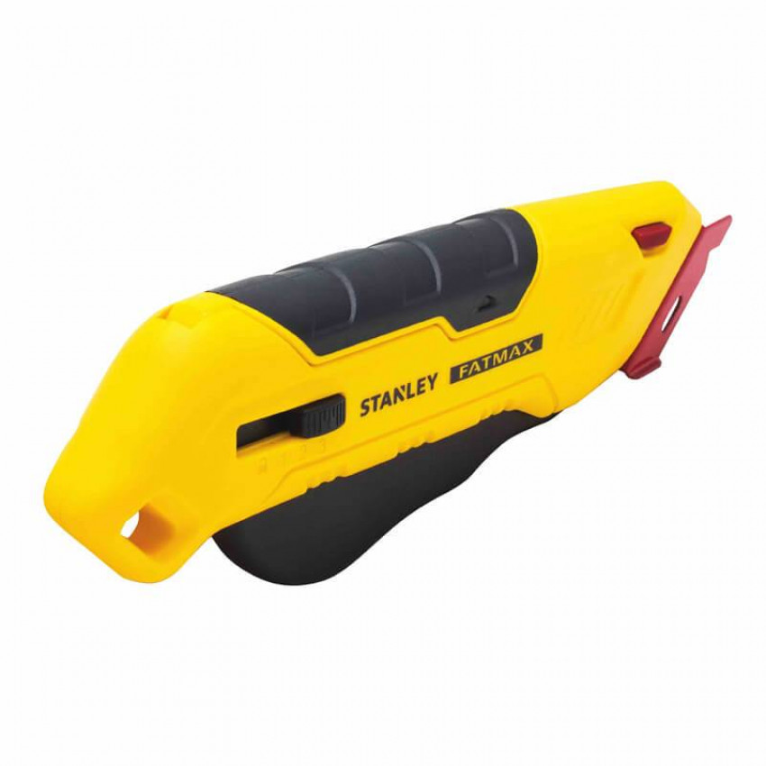 Ніж безпечний FATMAX Box з висувним трапецієподібним лезом STANLEY FMHT10362-0-FMHT10362-0