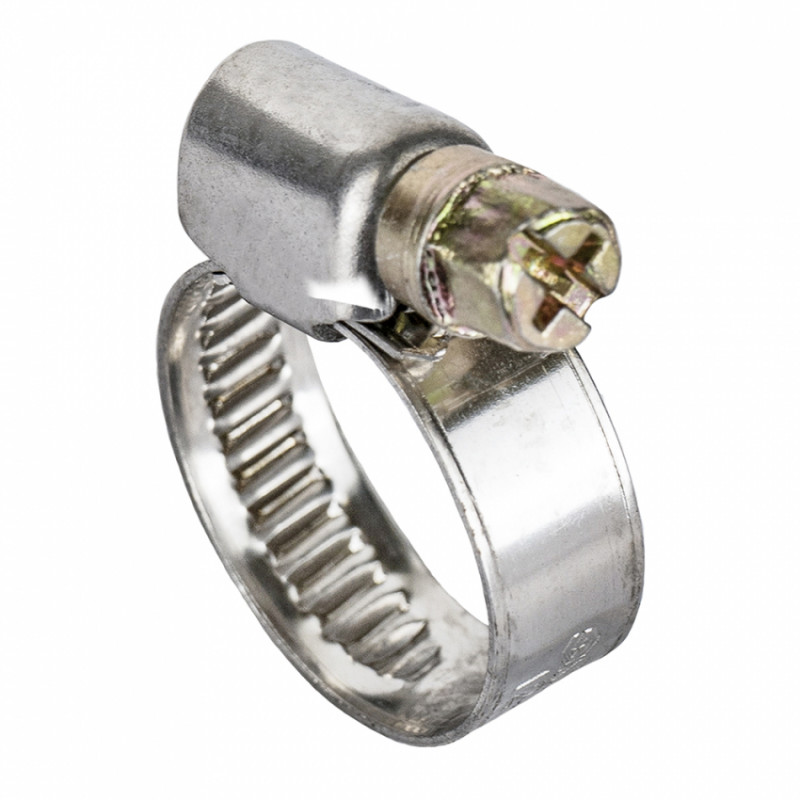 Хомут черв'ячний нержавіючий 9мм D12-22мм 25шт Sigma (2510031)-2510031