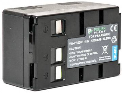 Акумулятор PowerPlant Panasonic VW-VBS20E 4200mAh-[articul]