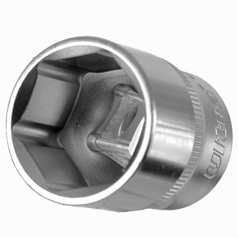 Насадка шестигранна коротка 1/2" 24мм CrV ULTRA (6070242)-6070242
