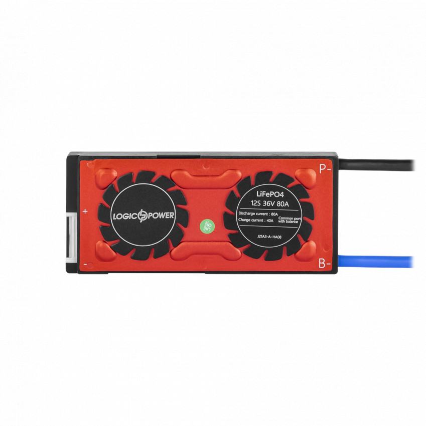 BMS плата LP LiFePO4 36V 12S Dis 80A Ch 40A-