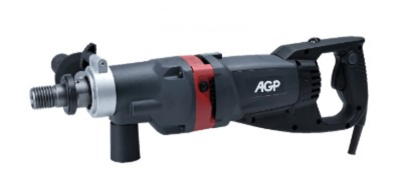 Дриль алмазна AGP DD160, 2200Вт,230В/50Гц,1250/2500об/хв,25000/50000уд/хв,162мм,262мм, 80W-90,200мл,-