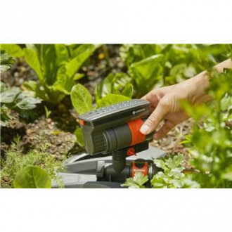 Дождеватель осциллирующий Gardena AquaZoom Compact