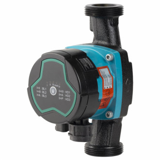 Насос циркуляційний енергозберігаючий 5-25Вт Hmax 4м Qmax 47л/хв Ø1½&quot; 180мм + гайки Ø1&quot; AQUATICA GPA25-4/180 III (774043)-[articul]