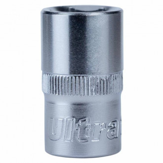 Насадка шестигранна коротка 1/2&quot; 15мм CrV ULTRA (6070152)-[articul]