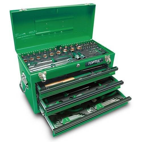 Скринька з інструментом 3 секції 99 од. TOPTUL GCAZ0038-GCAZ0038