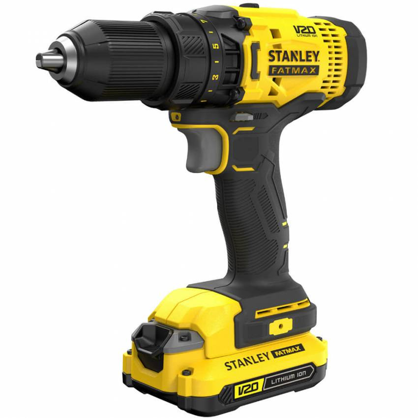 Дриль-шурупокрут акумуляторний STANLEY FATMAX SCD700C2K-SCD700C2K