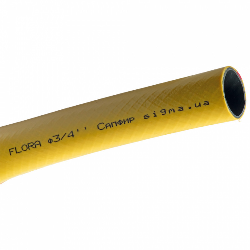 Шланг для поливу Сапфір 3 шари армований ¾" 10м FLORA (5067214)-5067214