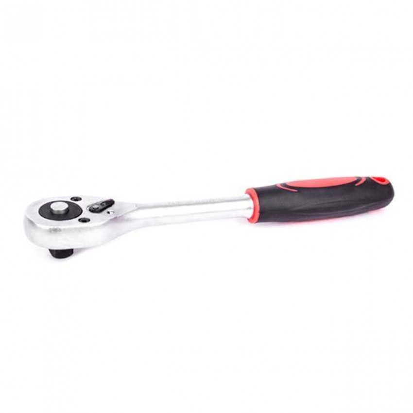 Рукоятка із храповим механізмом на 24 зуби 1/2'' INTERTOOL HT-2106-HT-2106