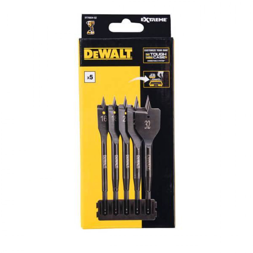 Касета з перовими свердлами DeWALT, EXTREME IMPACT DeWALT DT70834-DT70834