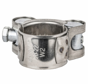 Хомут силовий нержавіючий 18мм Ø20-22мм SIGMA (2508031)