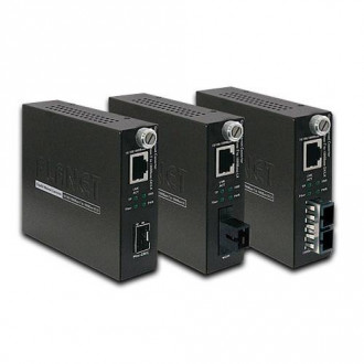 Керований медіаконвертер Planet GST-805A ( 10/100/1000Base-T to 1000Base-LX/SX mini-GBIC, SFP)-[articul]