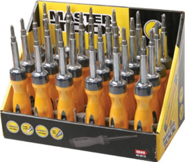 Викрутка MasterTool 4-B-1, арт .: 40-0516