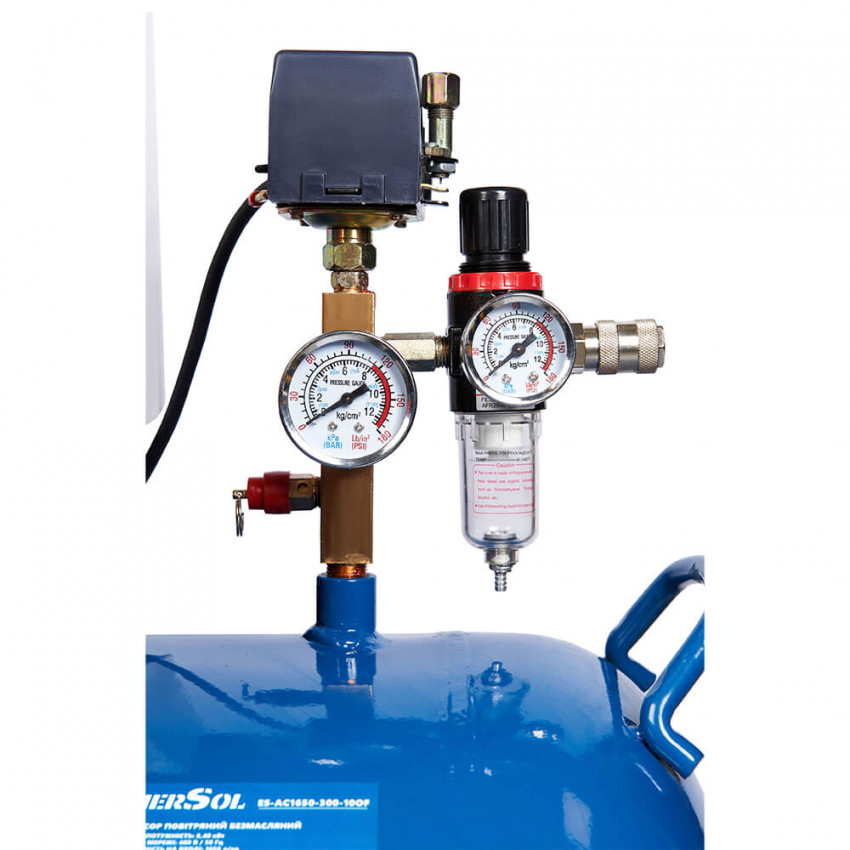 Компресор повітряний поршневий EnerSol ES-AC1650-300-10OF-ES-AC1650-300-10OF