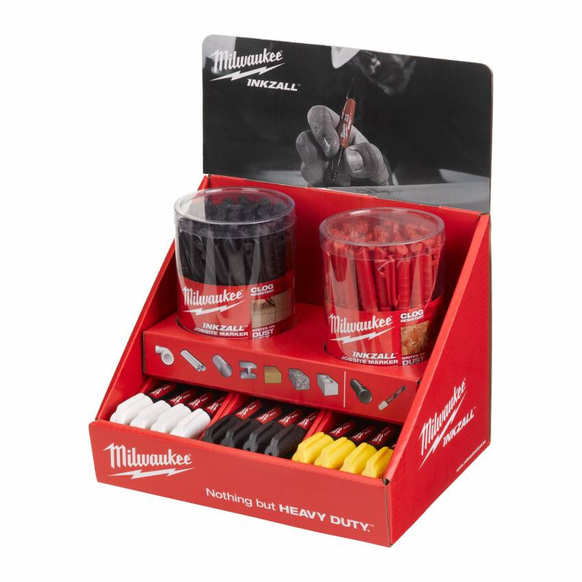 Набір маркерів для будмайданчика InkZAll MILWAUKEE (108шт.), дисплей (Код УКЗЕД:9608 20 00 00)-4932478796