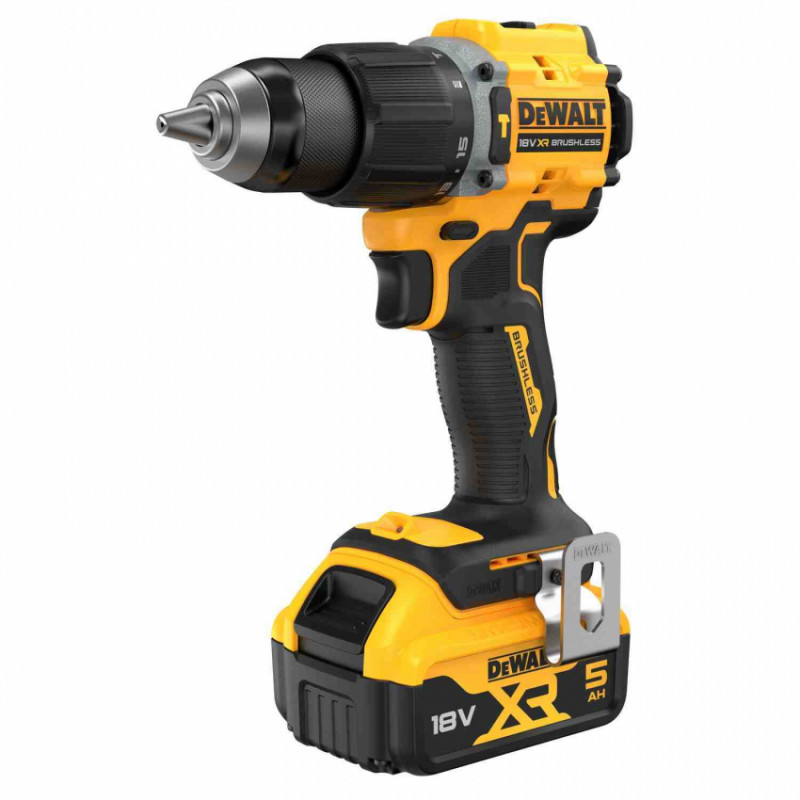 Дриль-шуруповерт акумуляторний безщітковий ударний DeWALT DCD799P2T-DCD799P2T