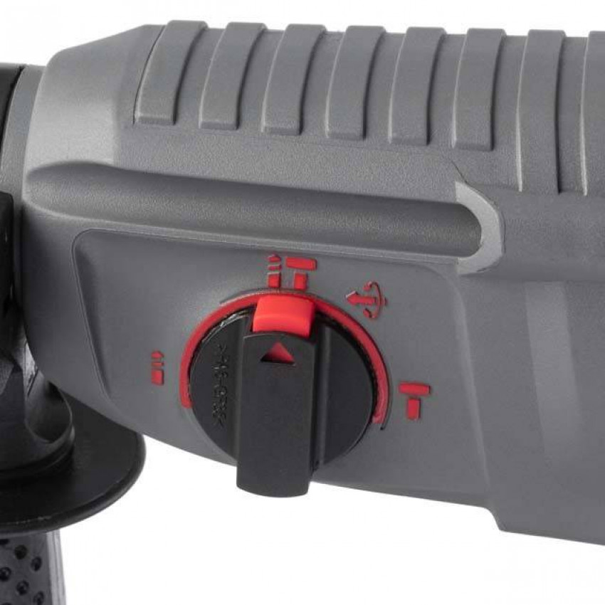 Перфоратор, 0,8 кВт, 3,2 Дж, 0-900 об/хв, 0-4400 уд/хв, 3 режими, SDS plus INTERTOOL DT-0180-DT-0180