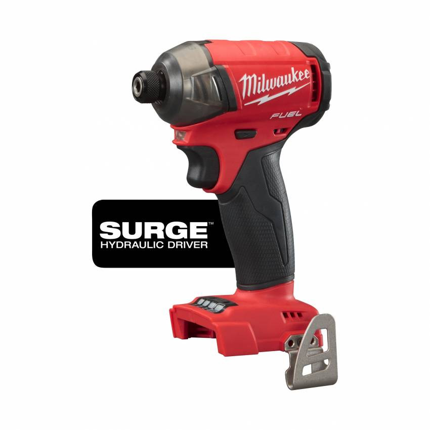 Імпульсний ударний акумуляторний шуруповерт 1/4" HEX MILWAUKEE, M18 FQID-0X, 50Нм, HDкейс-4933459187