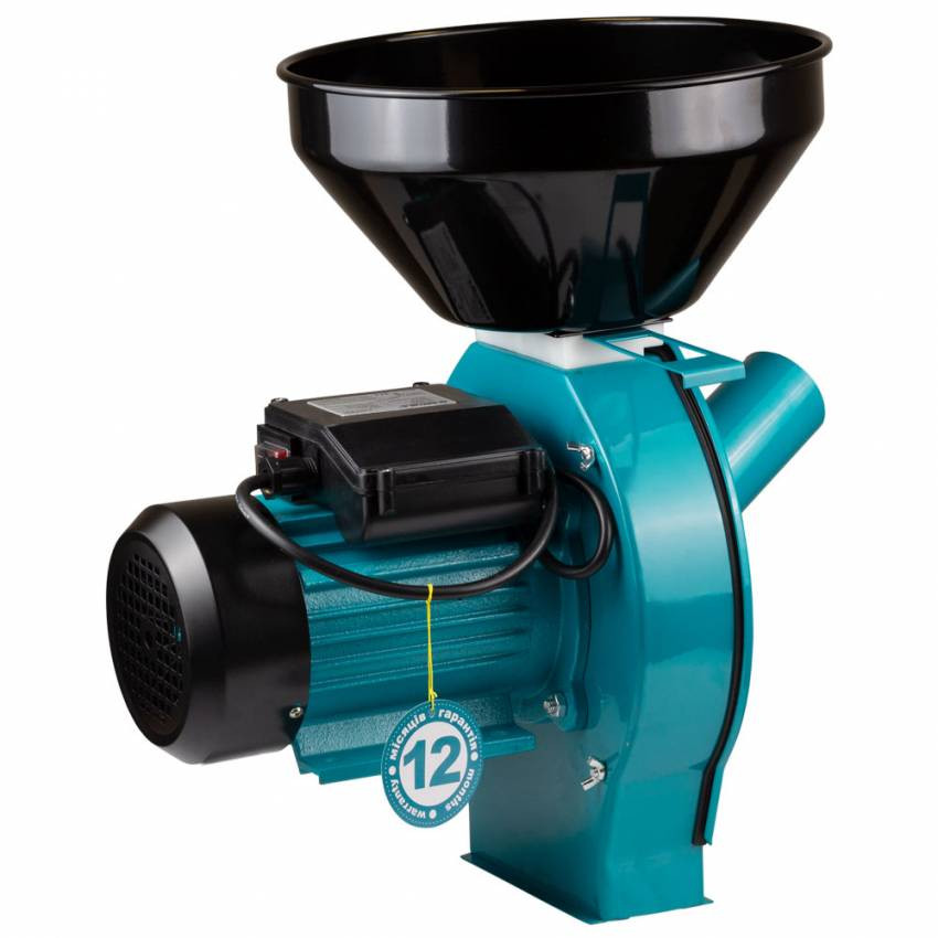 Подрібнювач зерна 2.0кВт до 250кг/год (зернові, початки) Sigma (5381321)-5381321
