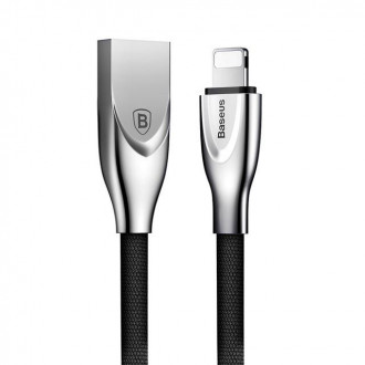 Кабель Baseus Zinc USB 2.0 to Lightning 2A 1M Чорний (CALXN-01)-[articul]