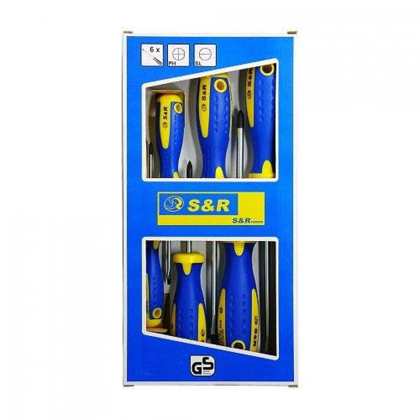 Набір викруток S & R серії S2 6 шт-250681106