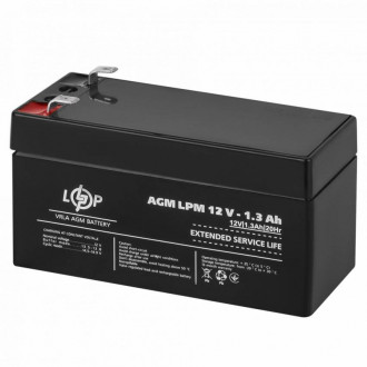 Акумулятор AGM LPM 12V - 1.3 Ah-[articul]