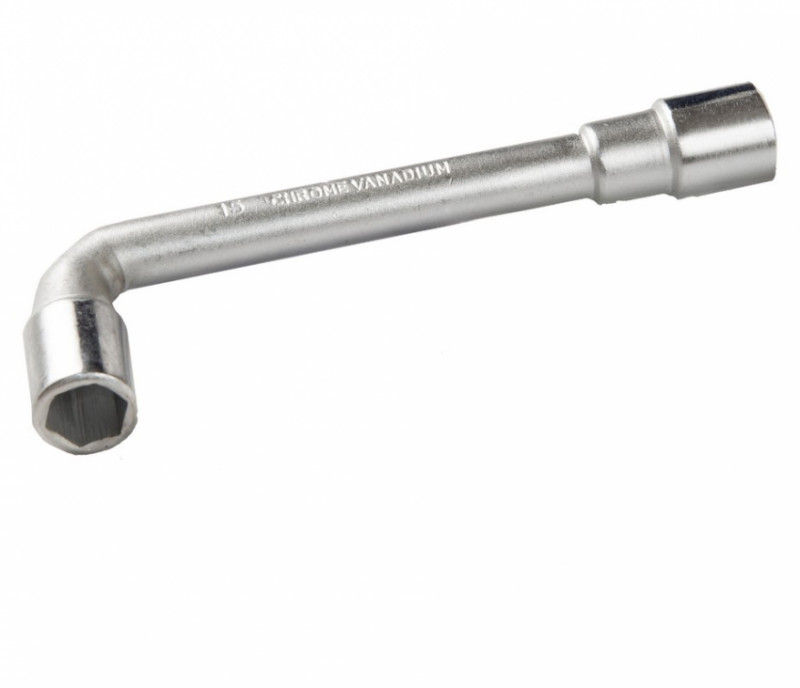 Ключ торцевий з отвором L-подібний MASTERTOOL 15 мм CRV 73-4015-73-4015