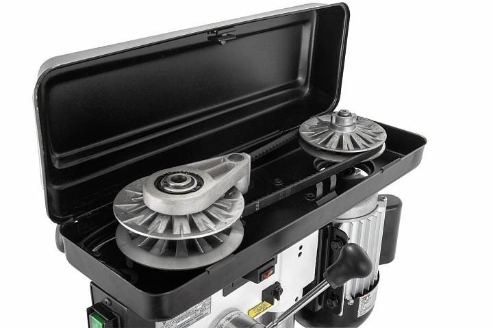 Свердлильний верстат JET JWDP-10 : 230В. 0,55(0,37)кВт. В16 для свердл Ø≤13 мм; варіатор швидк.-JWDP-10