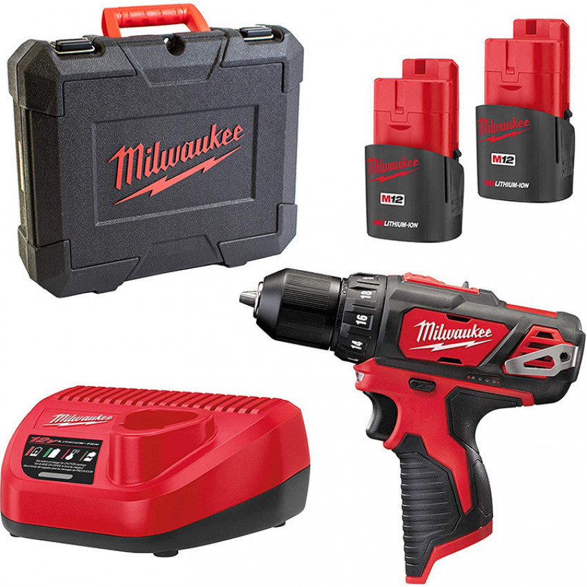 Дриль-шурупокрут MILWAUKEE M12 BDD-152C PROMOTION IN2-4933451460