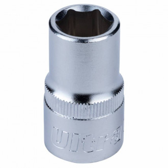 Насадка шестигранна коротка 1/2&quot; 13мм CrV ULTRA (6070132)